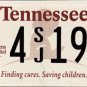 2021 Tennessee St. Jude Children's Research Hospital License Plate (4SJ190)