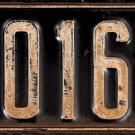 1931 Texas License Plate (9-0168)