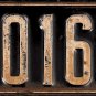 1931 Texas License Plate (9-0168)
