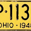 1948 Ohio License Plate (P-1131)