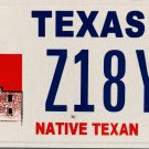Texas Native Texan License Plate (Z18YL)