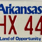 1986 Arkansas License Plate (MHX 448)