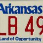 1983 Arkansas License Plate (JLB 498)