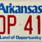 1980 Arkansas License Plate (HDP 415)