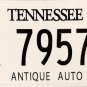 Tennessee Antique Auto License Plate (AA 79573)