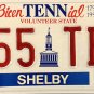 2000 Tennessee BicenTENNial License Plate (455 TBC)