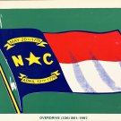 North Carolina Plastic License Plate