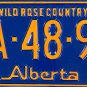 1974 Canada: Alberta License Plate (KA-48-97)