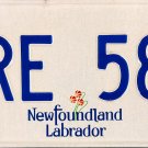 2011 Canada: Newfoundland and Labrador License Plate (HRE 588) 2011 Canada: Newfoundland and Labrador License Plate (HRE 588)