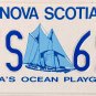 2024 Canada: Nova Scotia License Plate (FVS 692)
