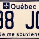 Canada: Quebec License Plate (198 JCD) Canada: Quebec License Plate (198 JCD)