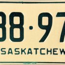 1974 Canada: Saskatchewan License Plate (F88-972) 1974 Canada: Saskatchewan License Plate (F88-972)