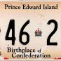 2023 Canada: Prince Edward Island License Plate (46 2WE)