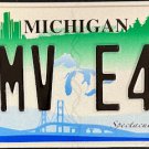 2025 Michigan Spectacular Peninsulas License Plate (1MV E48)