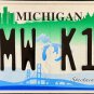 2024 Michigan Spectacular Peninsulas License Plate (6MW K12)