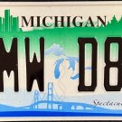 2024 Michigan Spectacular Peninsulas License Plate (4MW D81)