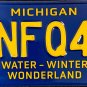 2024 Michigan Water-Winter Wonderland License Plate (3NFQ43)