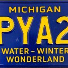 2025 Michigan Water-Winter Wonderland License Plate (8PYA28)
