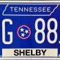 2025 Tennessee License Plate (BRG 8819)