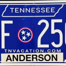2024 Tennessee License Plate (BQF 2506)