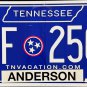 2024 Tennessee License Plate (BQF 2506)