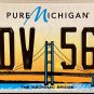 2023 Pure Michigan Mackinac Bridge License Plate (BDV 561)