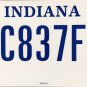 2021 Indiana Wheelchair License Plate (C837FJ)