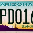 2025 Arizona License Plate (CPD0165)