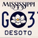 2025 Mississippi License Plate (DBG 370)
