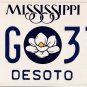 2025 Mississippi License Plate (DBG 370)