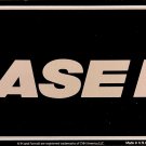 Case IH License Plate