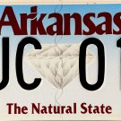 2024 Arkansas License Plate (AUC 01D)