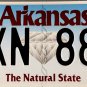 2025 Arkansas License Plate (AXN 88R)