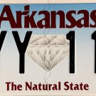 2025 Arkansas License Plate (AYY 11Y)