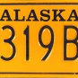 1982/1983 Alaska Truck License Plate (4319BF)