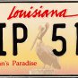 2008 Louisiana License Plate (OIP 513)
