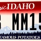 2021 Idaho License Plate (8B MM159) 2021 Idaho License Plate (8B MM159)