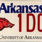 2008 Arkansas: University of Arkansas License Plate (1DO3)