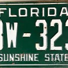 1958 Florida License Plate (13W-3237)