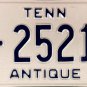 Tennessee Antique License Plate (A-25210)