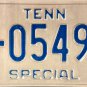 1992 Tennessee Special Antique License Plate (A-05497)