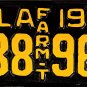 1942 Oklahoma Farm Truck License Plate (238-967)