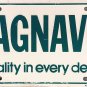 Magnavox License Plate