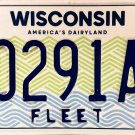 Wisconsin Fleet License Plate (10291A FT)