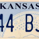 2010 Kansas License Plate (444 BJE)