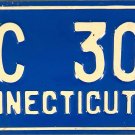 1960 Connecticut License Plate (EC 302)