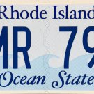 2024 Rhode Island License Plate (1MR 797)