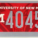 2022 New Mexico: University of New Mexico License Plate (40451) 2022 New Mexico: University of New Mexico License Plate (40451)