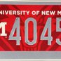 2022 New Mexico: University of New Mexico License Plate (40451)