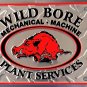 Wild Bore Mechanical-Machine Plant Services License Plate